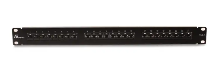 PATCH PANEL UTP CAT.6 24 PORTY PGF-6UTP24-B5 GETFORT