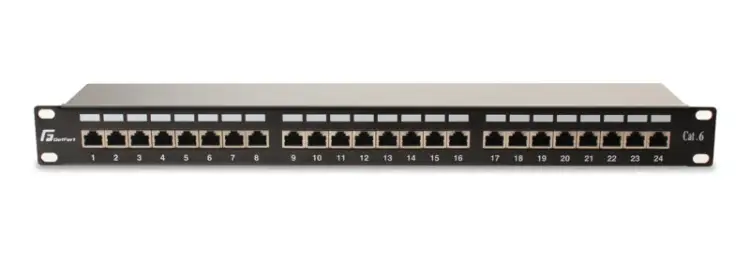 PATCH PANEL FTP CAT.6 24 PORTY PGF-6FTP24-B6 GETFORT
