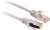 PATCHCORD SKRĘTKA GETFORT CAT.5E FTP 0,25m szary
