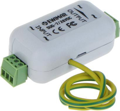 Zabezpieczenia linii zasilającej 24V DC EWIMAR SUG-24VDC