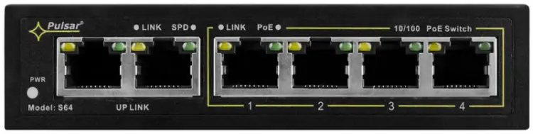 SWITCH POE 4+2 PULSAR S64