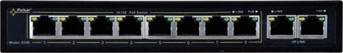 SWITCH POE PULSAR S108 8+2 UPLINK POE+ 120W