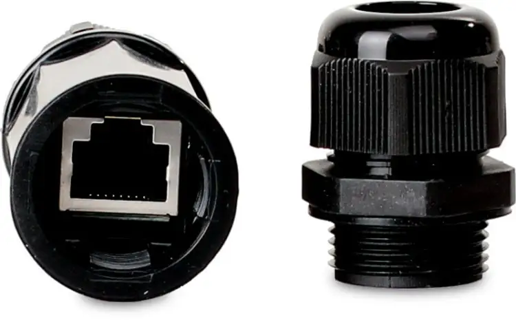 ŁĄCZNIK RJ45 GETFORT CAT.5E RJ45-G / RJ45-G ZEWNĘTRZNY
