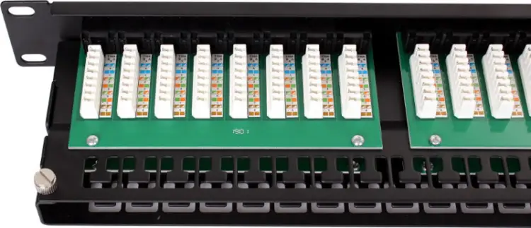PATCH PANEL UTP CAT.5E 48 PORTÓW PGF-5EUTP48-B9 GETFORT