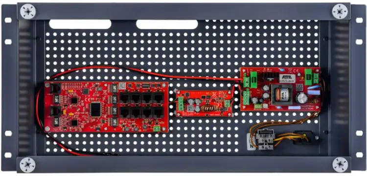 Zestaw do 8 kamer IP switch PoE 8P+2G ATTE IP-8-20-R5U0
