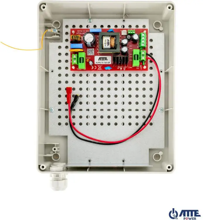 Zasilacz buforowy SMPS 12V 6A 72W ATTE AUPS-70-120-L1