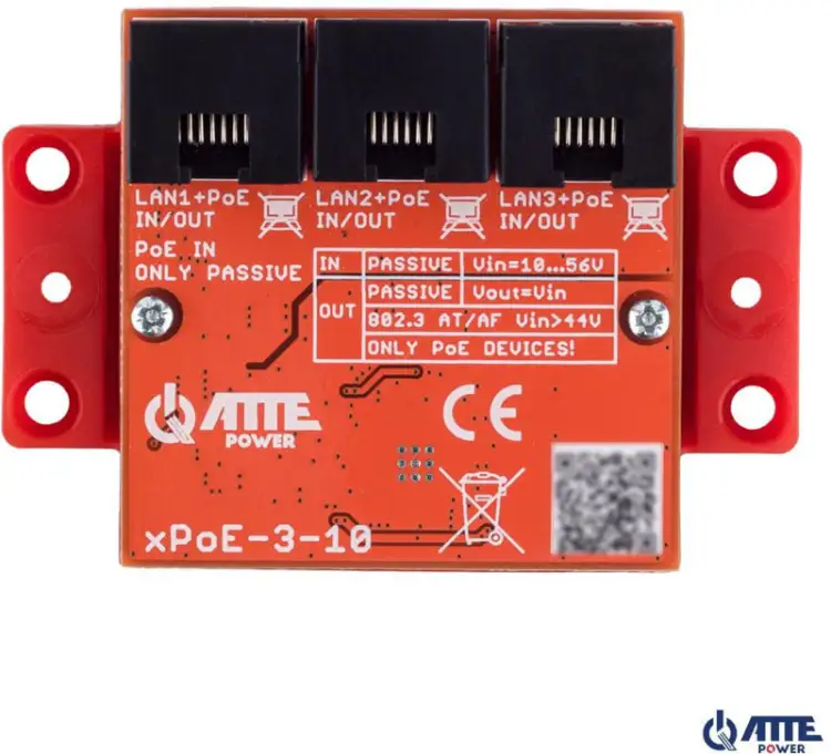 SWITCH 3-PORTOWY POE ATTE xPoE-3-10