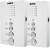 DOMOFON ''EURA'' ADP-51A3 ''DIFESA'' - 1-rodzinny, 2 unifony, interkom, biały