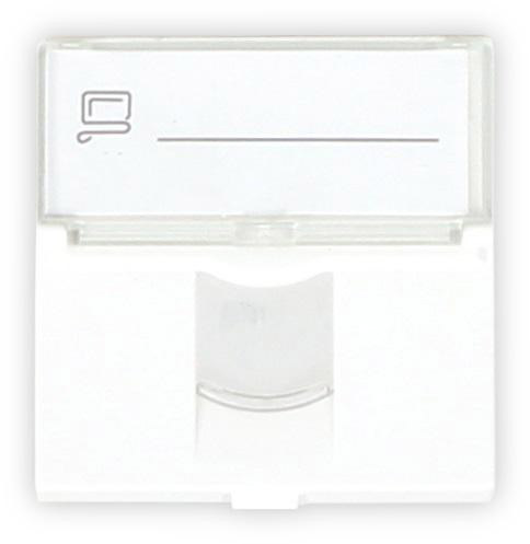 ADAPTER GETFORT 2 MOD 1XRJ45 MOSAIC 45x45mm