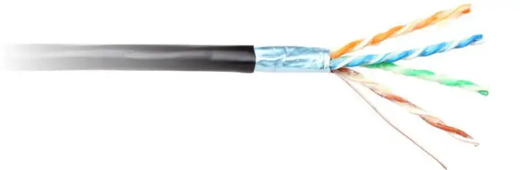 KABEL SKRĘTKA GETFORT CAT.5E F/UTP UV ŻELOWANY 500m