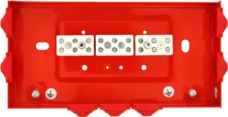Puszka instalacyjna przeciwpożarowa W2 PIP-2AN przelotowa 9x4mm2