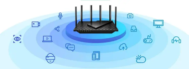 ROUTER TP-LINK ARCHER AX73 Wi-Fi 6 AX5400