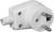 Wtyczka kątowa 220-01 16A 250V IP20 BIAŁA VIPLAST 220-01