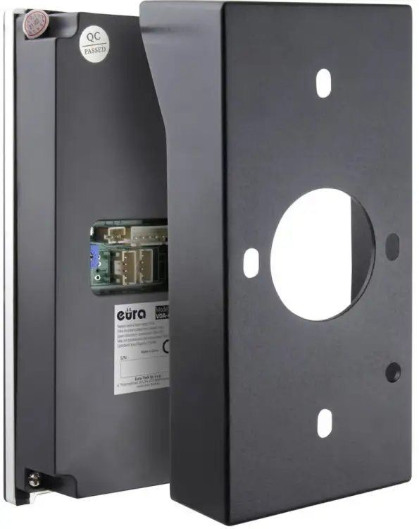 WIDEODOMOFN EURA VDP-80C5 2-rodzinny,czarny