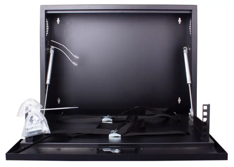 Obudowa Rack CCTV Getfort 2U (łatwy dostęp) 580*540*130mm Czarna