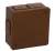 Puszka natynkowa pusta 6 wlotów VIPLAST VP-22 BRĄZOWA IP55 86x86x40mm 022-02