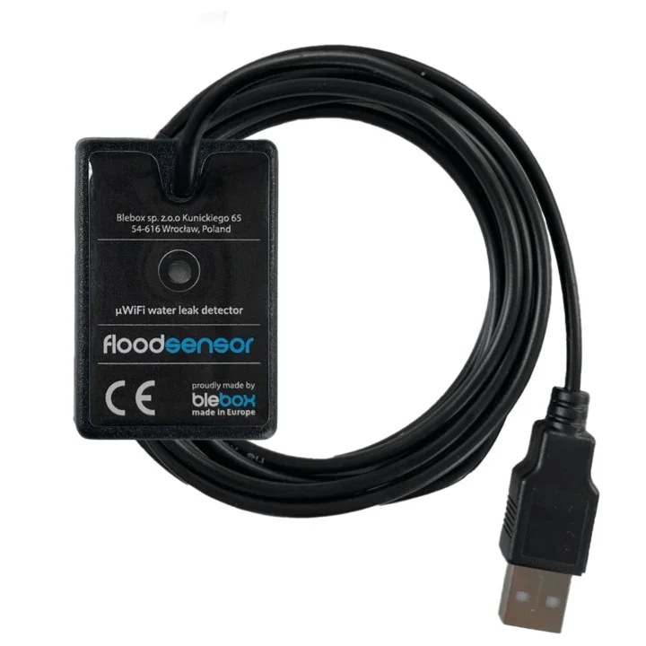 BLEBOX floodSensor sensor zalania WiFi 1x wyj. binarne - Czujnik zalania floodsensor Blebox