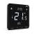 Przewodowy dwustanowy regulator pokojowy podtynkowy czarny ST-297z v3 Tech sterowniki