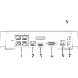 Rejestrator IP Hilook NVR-104H-D/4P(D) 4-kanałowy 5MP PoE