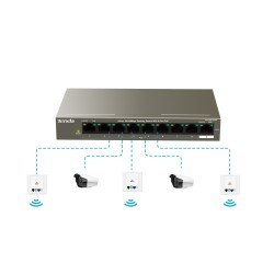 Switch PoE Tenda TEF1109P-8-102W