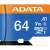 Adata microSD Premier 64GB UHS1/CL10/A1+adapter - Adata karta microSD Premier 64GB UHS1/CL10/A1+adapter