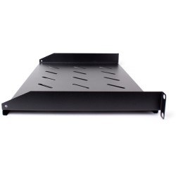 Półka rackowa uniwersalna Getfort 19 cali 1U 170mm Czarna