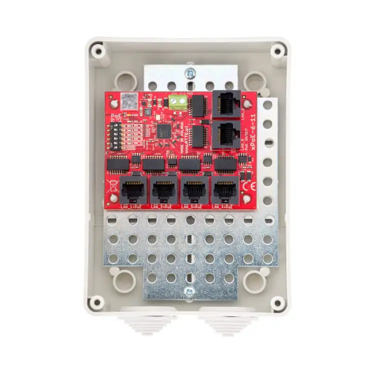 54790Switch PoE 6 portowy 5P+1UP ATTE xPoE-6-11-S3-1