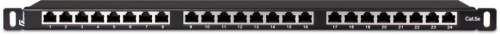 56447PATCH PANEL FTP CAT.5E 24 PORTY 0.5U PGF-5EFTP24-B8 GETFORT-1