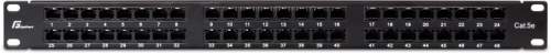 56449PATCH PANEL UTP CAT.5E 48 PORTÓW PGF-5EUTP48-B9 GETFORT-1