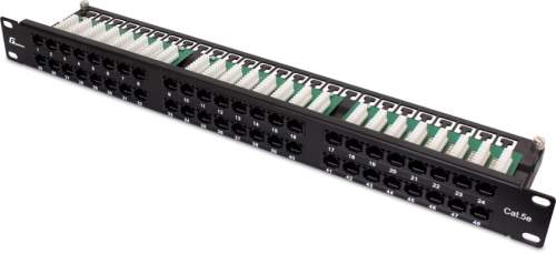 56449PATCH PANEL UTP CAT.5E 48 PORTÓW PGF-5EUTP48-B9 GETFORT-2