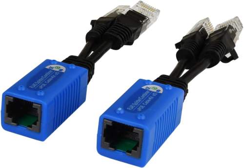 63955PULSAR P-POE2 Splitter 2xRJ45 (wtyk) - 1xRJ45 (gniazdo)-1