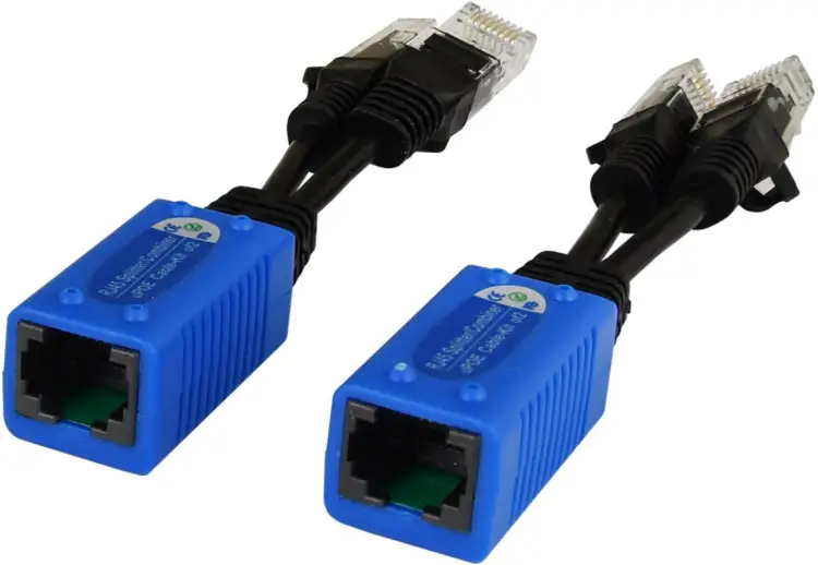 63955PULSAR P-POE2 Splitter 2xRJ45 (wtyk) - 1xRJ45 (gniazdo)-1