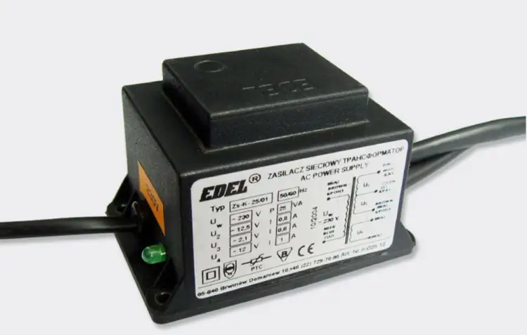 64023Laskomex TR/B 2302 Zasilacz z bezpiecznikiem termicznym (25VA, 12/14 V)  ZS-K-25/02-1