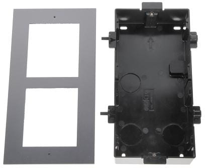 88412Ramka z puszką do montażu podtynkowego 2-modułowa DS-KD-ACF2(Plastic)-2