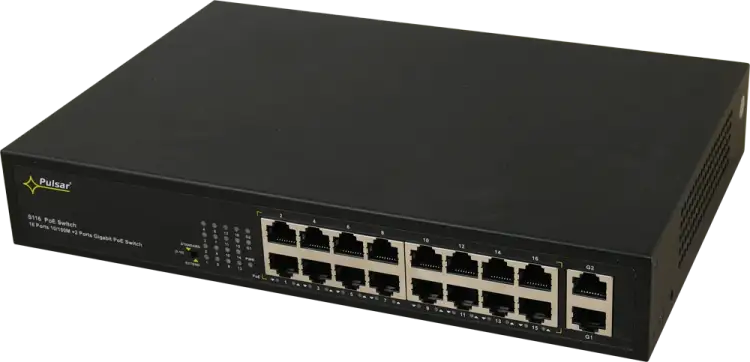 88887Switch 16-portowy S116 do 16 kamer IP-1