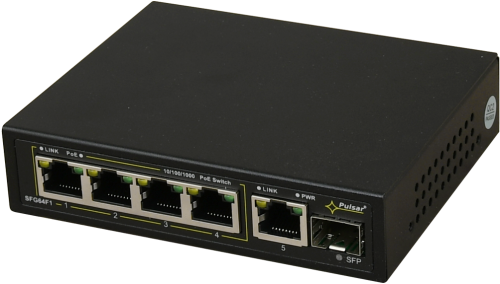 103498Switch 6-portowy SFG64F1 do 4 kamer IP-1