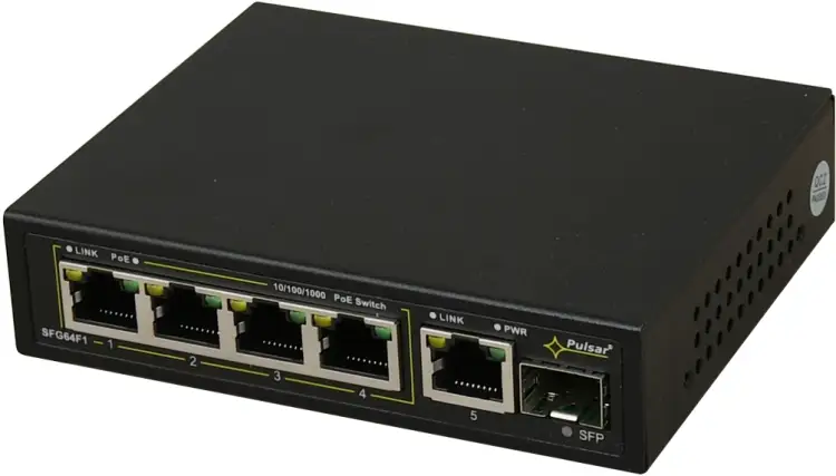 103498Switch 6-portowy SFG64F1 do 4 kamer IP-1