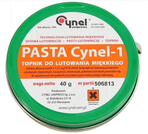 114327PASTA LUTOWNICZA CYNEL-1 40G DO LUTOWANIA MIĘKKIEGO-1