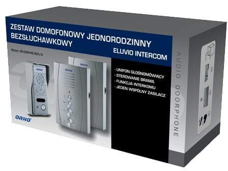 DOMOFON ORNO GŁOŚNOMÓWIĄCY OR-DOM-RE-920/W 2 UNIFONY