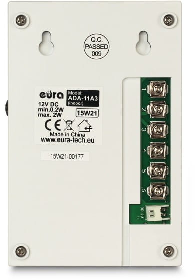 DOMOFON EURA ADP-11A3 ''INVITO'' b/słuchawkowy biały