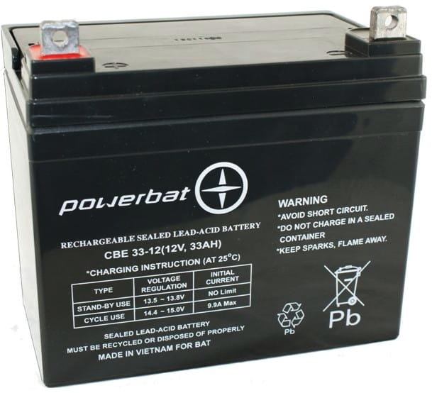 Akumulator PowerBat AGM 33Ah