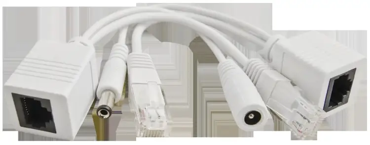 Zestaw adapterów PoE ze złączami typu RJ PULSAR P-POE1