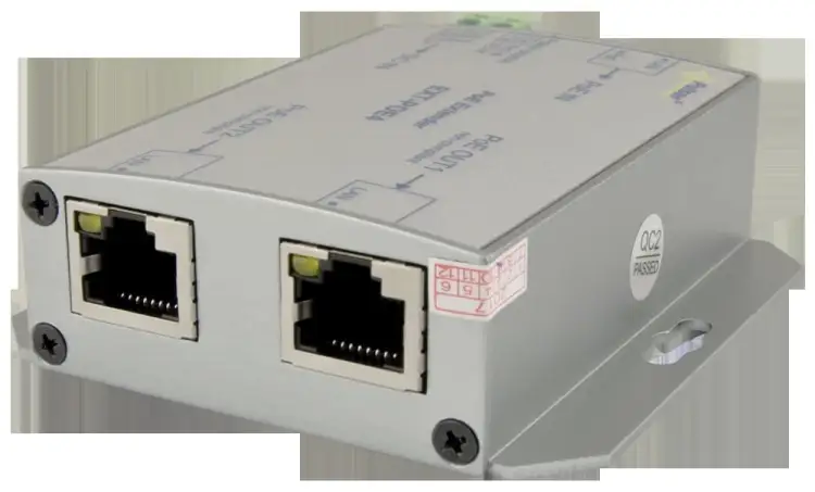 EXTENDER POE (ZEW. 48V) PULSAR EXT-POE4 DO 2 KAMER IP