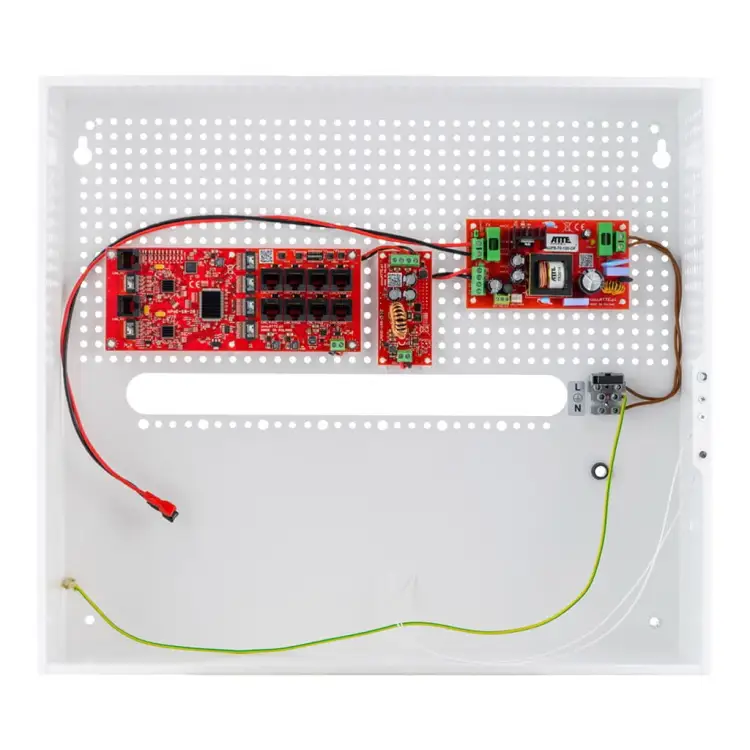 SWITCH POE DO 8 KAMER IP ATTE IPUPS-8-20-H