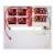 Zestaw buforowy do 17 kamer IP switch PoE 17P+1UP ATTE IPUPS-17-11-H