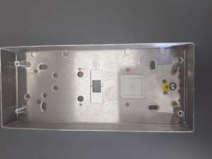 ACO CDN-P-S NT Ramka natynkowa mała CDN z daszkiem, do CDNP5/6, CDNC/B, CDNA, stal kwasoodporna