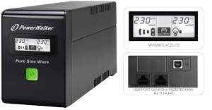 UPS ZASILACZ AWARYJNY PowerWalker® VI 600 SW FR