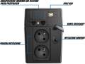UPS ZASILACZ AWARYJNY POWER WALKER VI 600 SW/FR