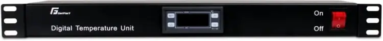 Termostat do szaf rack 1U Getfort