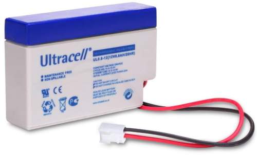Akumulator AGM ULTRACELL UL 12V 0.8AH (terminal JST) "żelowy"